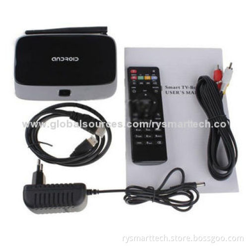 Factory Supply Android Smart TV Box, CS918 RK3188T Quad Core, Cortex A9